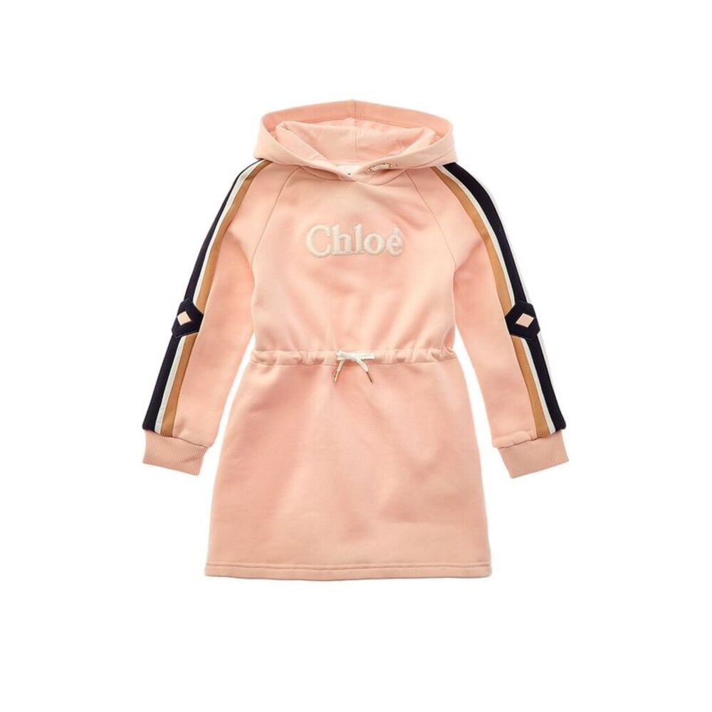 Chloé Girls  Hoodie Dress, Pink